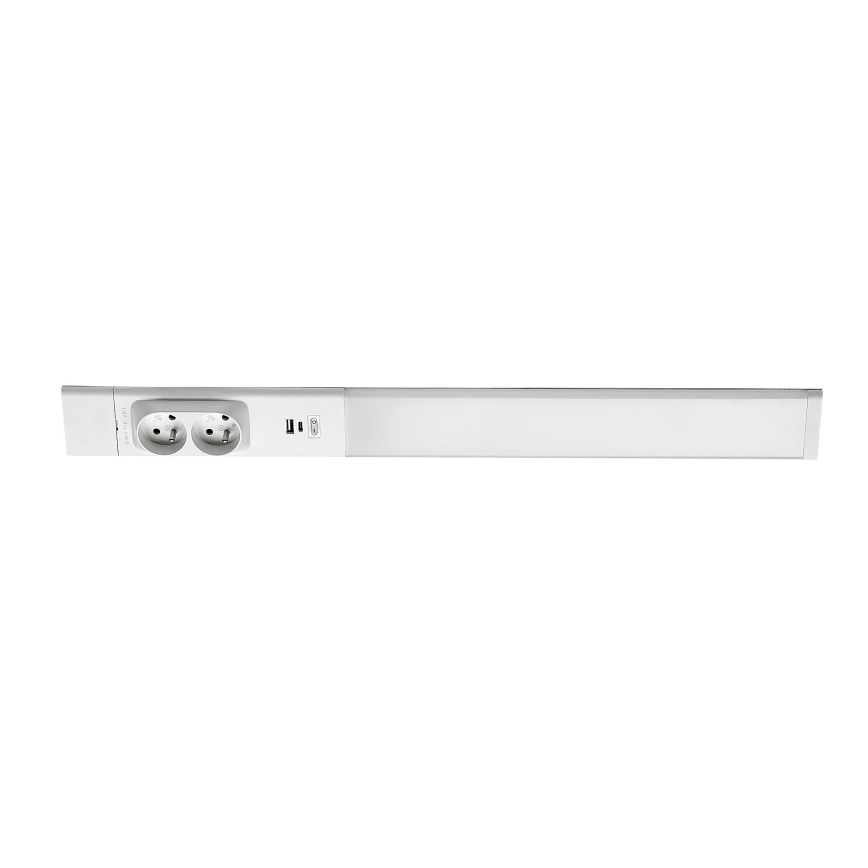 Rabalux - Lámpara LED para debajo del mueble de cocina con enchufes LED/18W/230V 4000K 60 cm blanco