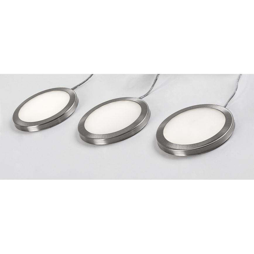 Rabalux - SET 3x LED Iluminación regulable para armarios 3xLED/1W/230V 4000K