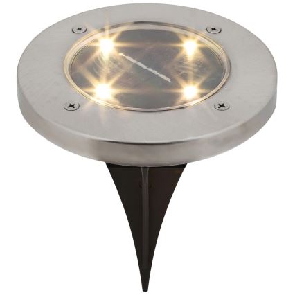 Rabalux - LED Lámpara exterior con sensor LED/0,24W/1xAA negro IP44