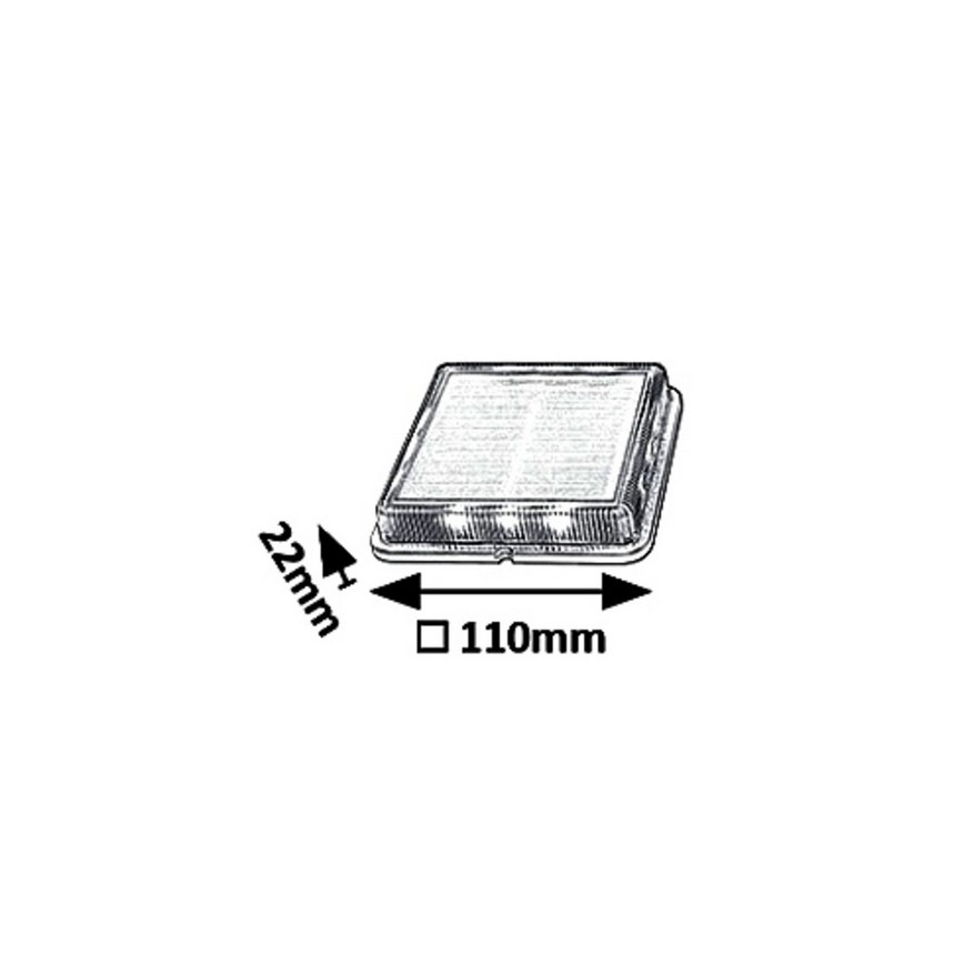 Rabalux 8104 - Lámpara solar LED exterior BILBAO LED/1,5W/3,2V 4000K IP67