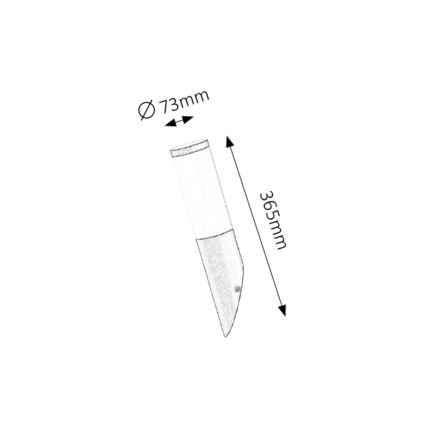 Rabalux - Aplique exterior 1xE27/25W/230V IP44