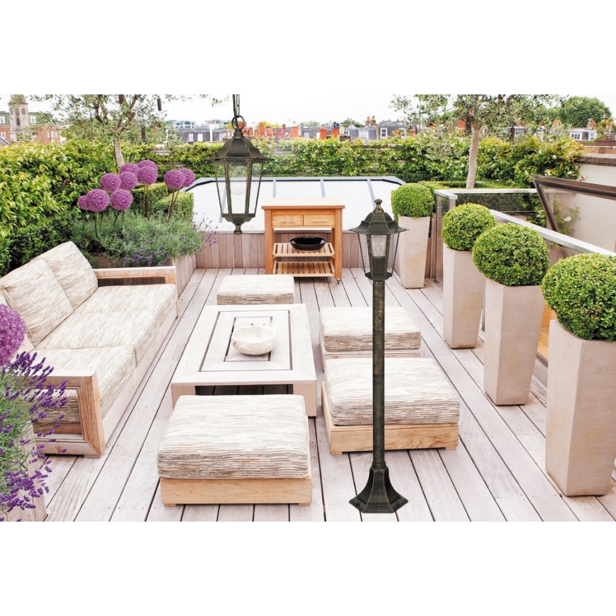 Rabalux - Lámpara de exterior 1xE27/60W/230V 105 cm