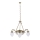 Rabalux 8633 - Lámpara colgante ANNABELLA 3xE14/40W+2xE27/60W