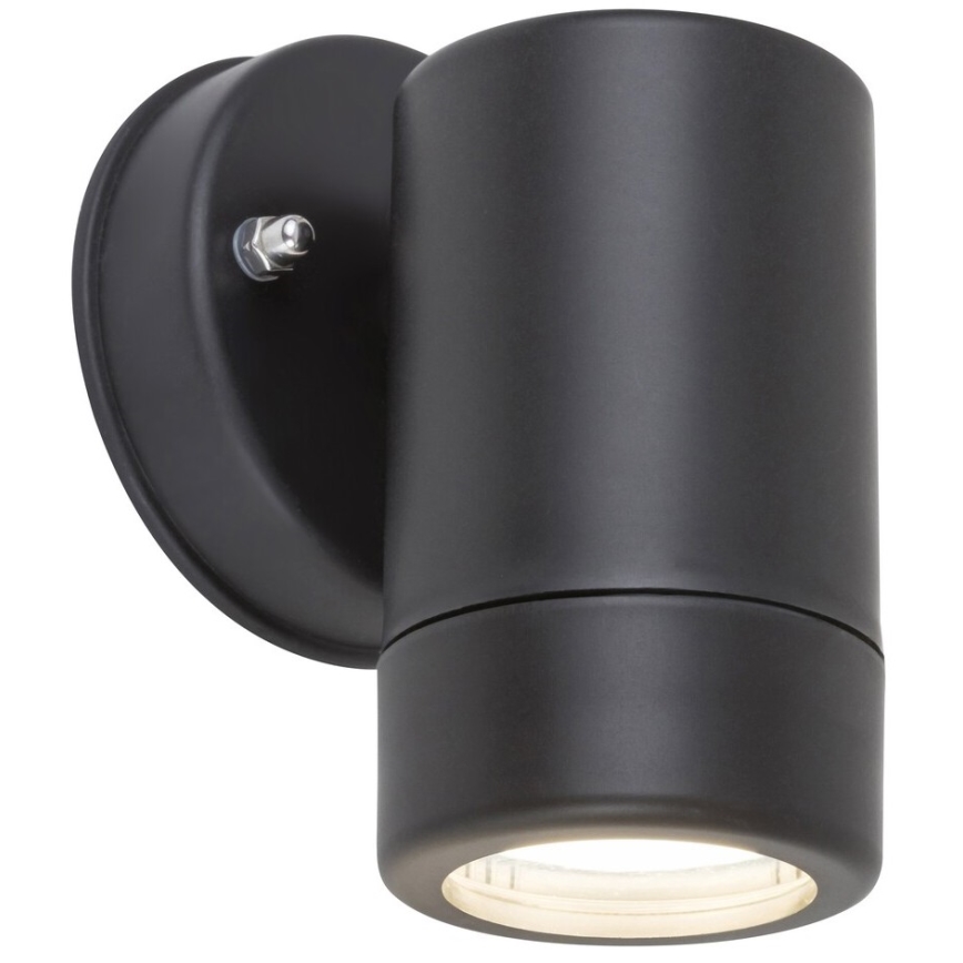 Rabalux - Aplique de exterior 1xGU10/10W/230V IP44 negro
