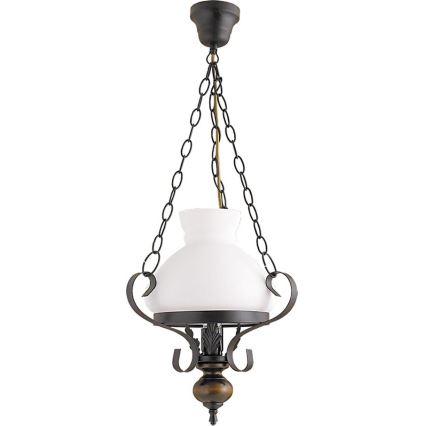 Rabalux - Vidrio de repuesto para lámpara de araña E27 diá. 23,5 cm blanco