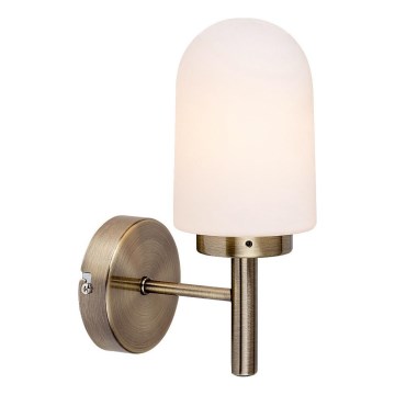 Rabalux - Aplique de baño 1xE14/10W/230V IP44 bronce