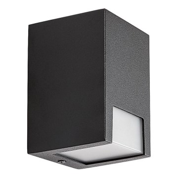 Rabalux - Aplique de exterior 1xGU10/7W/230V IP44 negro