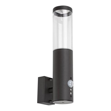 Rabalux - Aplique de exterior con sensor 1xGU10/7W/230V IP44