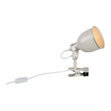 Rabalux - Foco con clip 1xE14/25W/230V beige