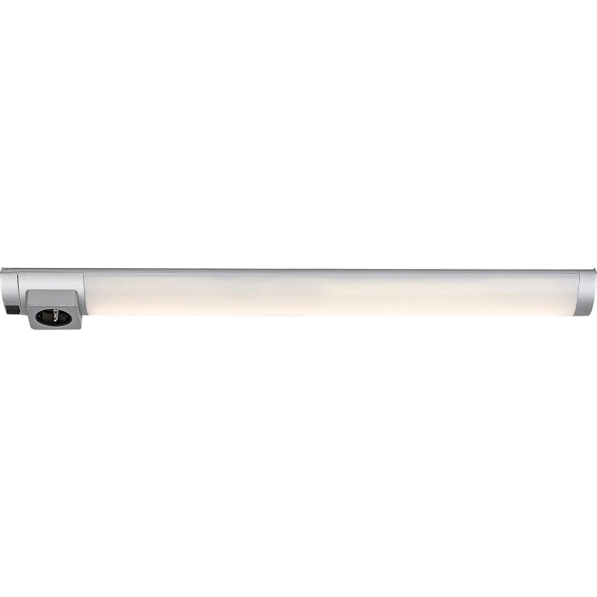 Rabalux - Iluminación LED bajo mueble con toma LED/8W/230V 4000K 68 cm cromo mate