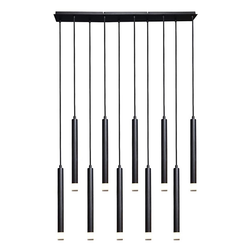 Rabalux - Lámpara colgante 10xG9/5W/230V negro