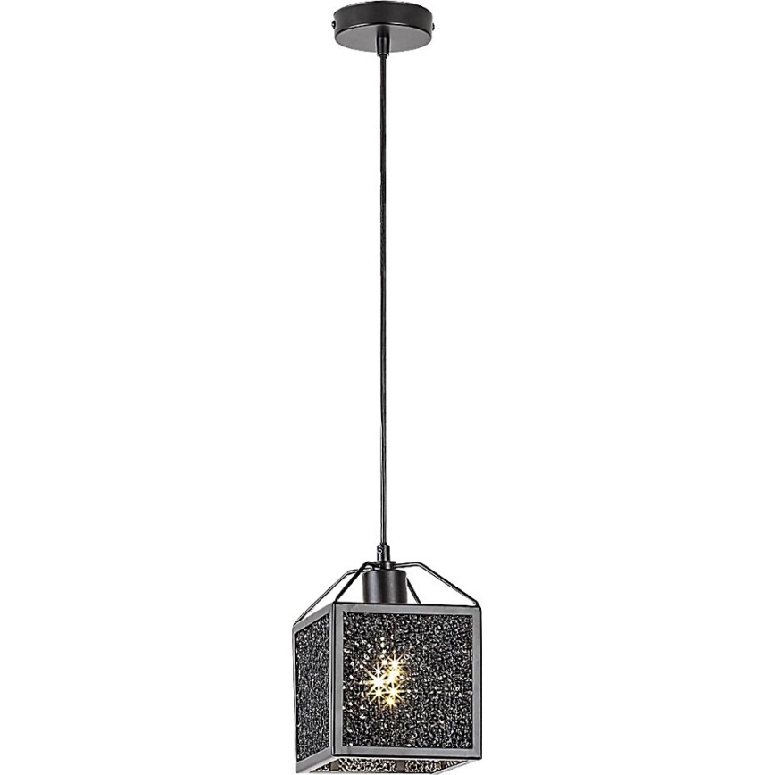 Rabalux - Lámpara colgante 1xE27/40W/230V negro