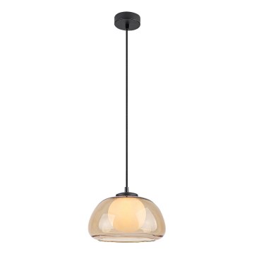 Rabalux - Lámpara colgante 1xG9/5W/230V marrón/ahumado