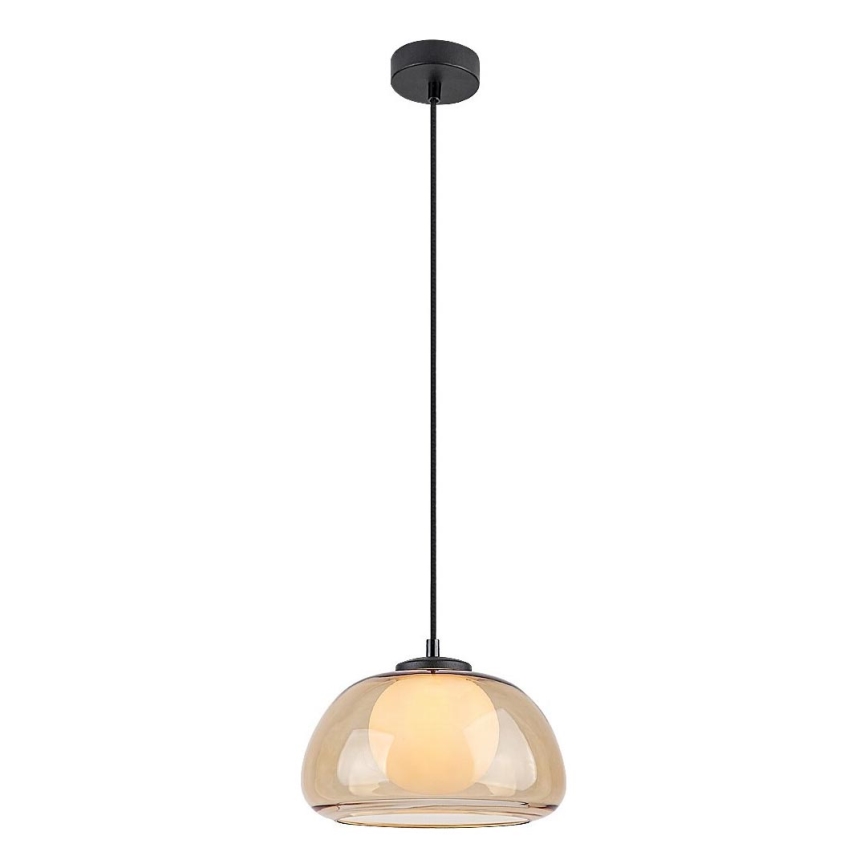 Rabalux - Lámpara colgante 1xG9/5W/230V marrón/ahumado