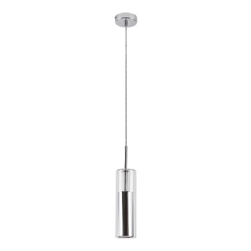 Rabalux - Lámpara colgante 1xGU10/50W/230V transparente/cromo brillante