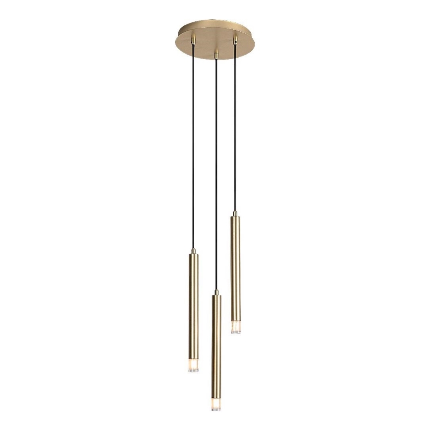 Rabalux - Lámpara colgante 3xG9/5W/230V dorado