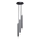 Rabalux - Lámpara colgante 3xG9/5W/230V negro