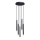 Rabalux - Lámpara colgante 5xG9/5W/230V negro