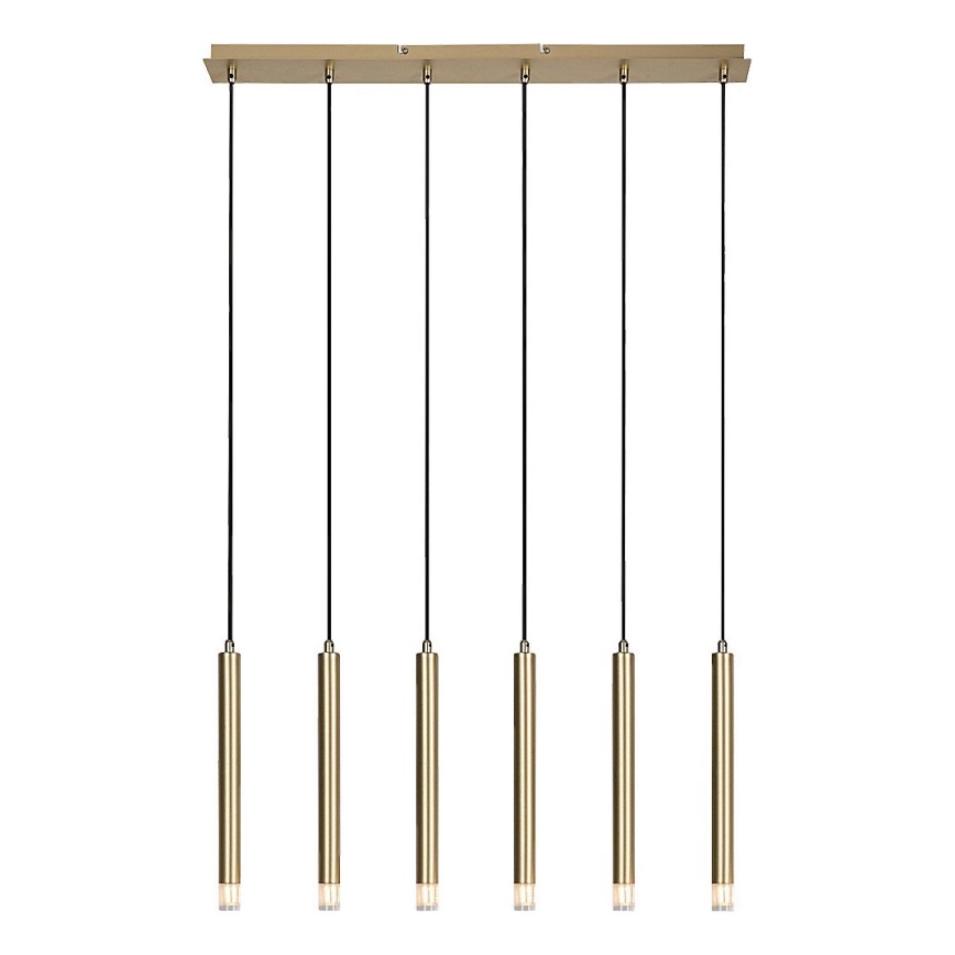 Rabalux - Lámpara colgante 6xG9/5W/230V dorado