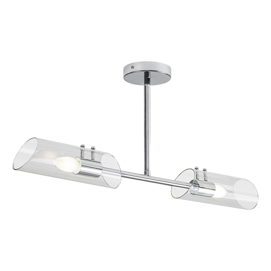 Rabalux - Lámpara colgante de baño 2xE14/12W/230V IP44 cromo brillante