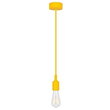 Rabalux - Lámpara colgante E27/40W amarillo