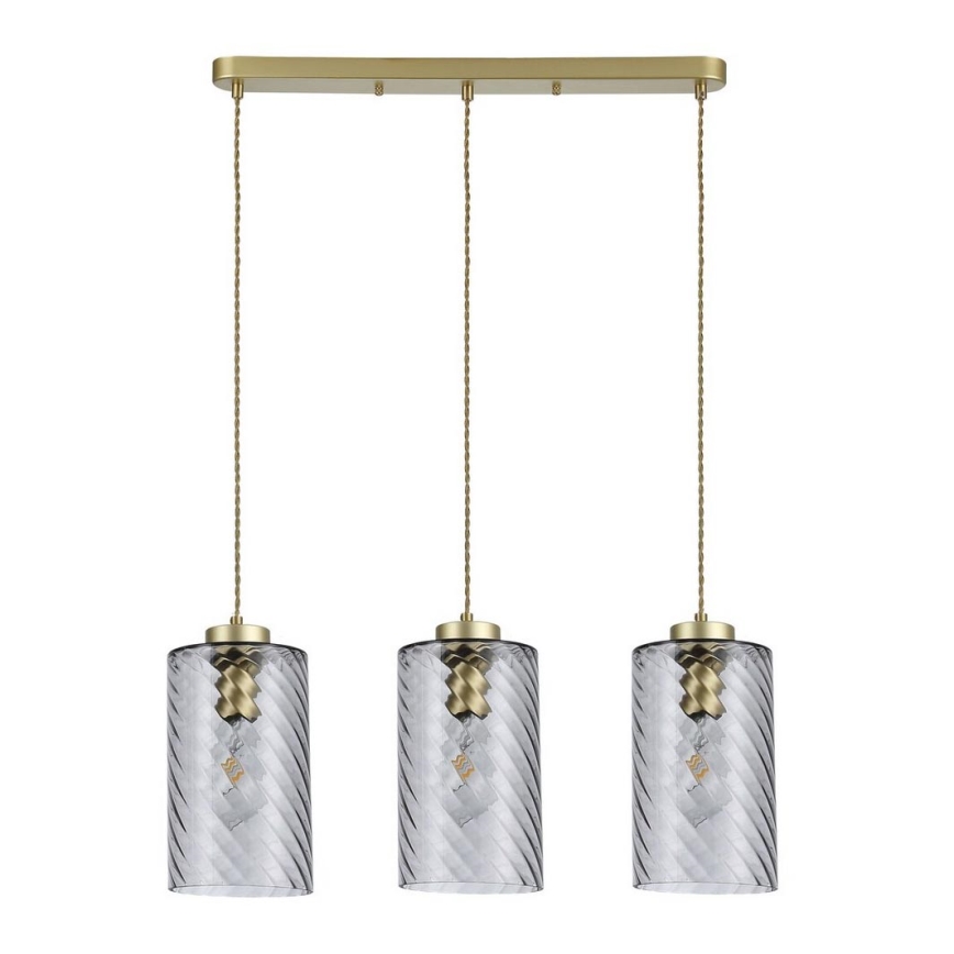 Rabalux - Lámpara de araña de cable 3xE27/40W/230V