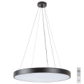 Rabalux - Lámpara de araña LED regulable LED/60W/230V 3000-6000K negro + mando a distancia