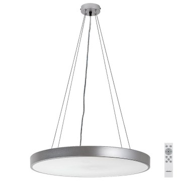 Rabalux - Lámpara de araña LED regulable LED/60W/230V plata 3000-6000K + mando a distancia