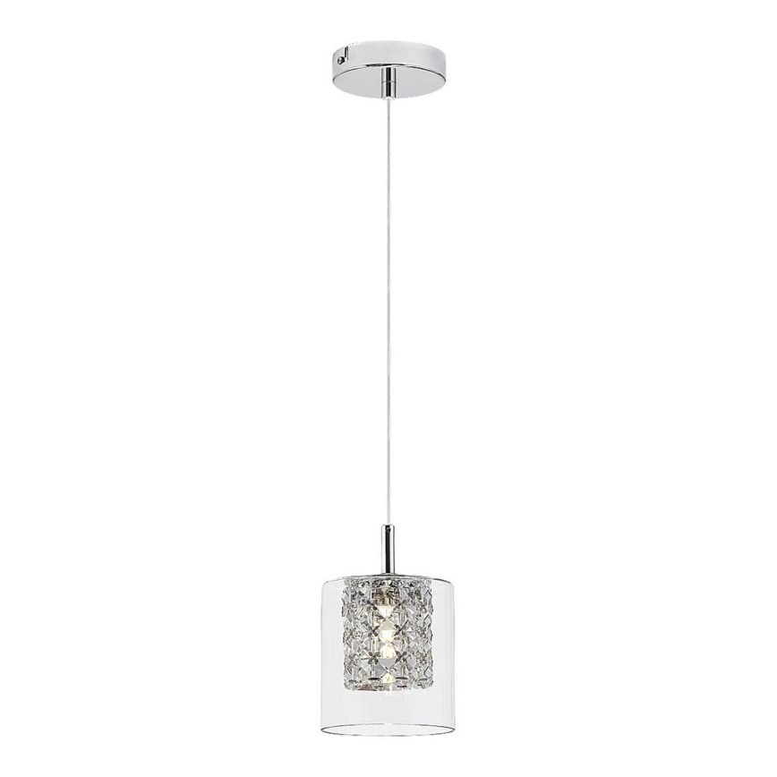 Rabalux - Lámpara de cristal colgante 1xG9/40W/230V