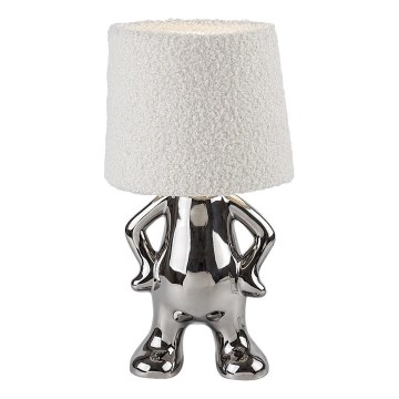 Rabalux - Lámpara de mesa 1xE14/40W/230V cromo brillante