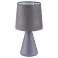 Rabalux - Lámpara de mesa 1xE14/40W/230V gris
