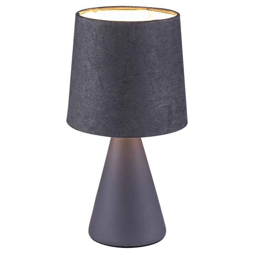 Rabalux - Lámpara de mesa 1xE14/40W/230V gris