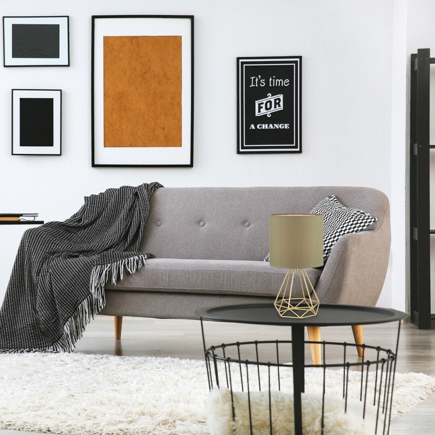 Rabalux - Lámpara de mesa 1xE14/40W/230V marrón