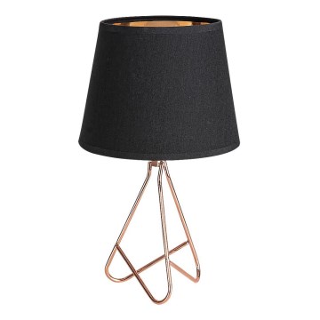Rabalux - Lámpara de mesa 1xE14/40W/230V negro/dorado