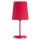 Rabalux - Lámpara de mesa 1xE14/40W/230V rojo