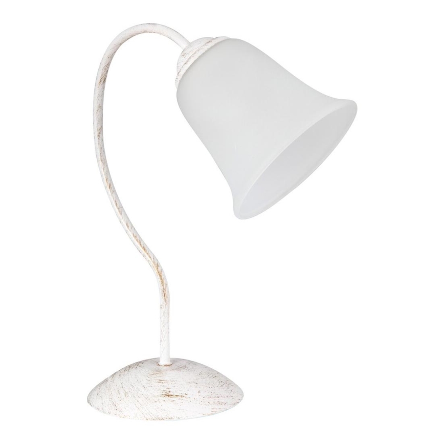 Rabalux - Lámpara de mesa 1xE27/40W/230V blanco