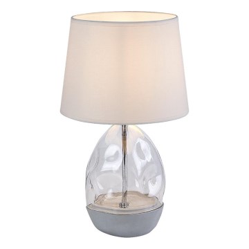 Rabalux - Lámpara de mesa 1xE27/40W/230V blanco