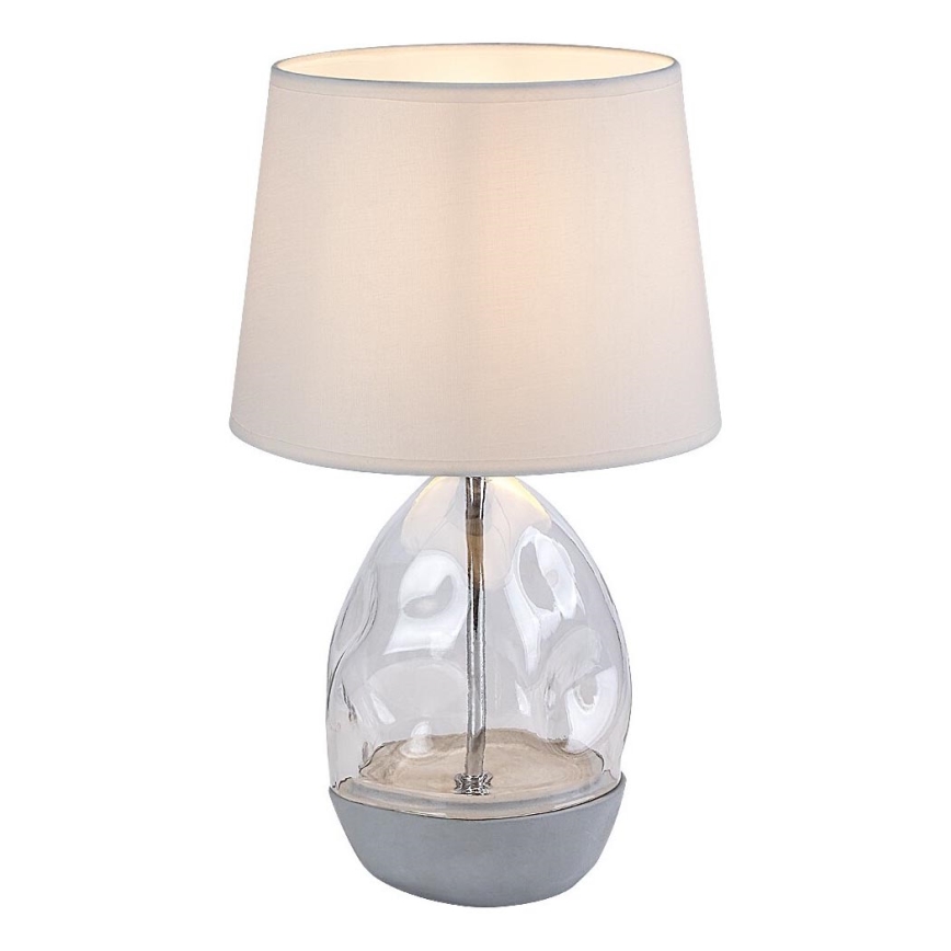 Rabalux - Lámpara de mesa 1xE27/40W/230V blanco