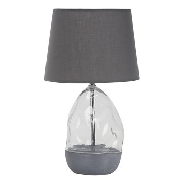 Rabalux - Lámpara de mesa 1xE27/40W/230V gris