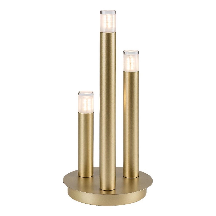 Rabalux - Lámpara de mesa 3xG9/5W/230V dorado