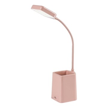 Rabalux - Lámpara de mesa LED regulable LED/6W/230V 5000K rosa
