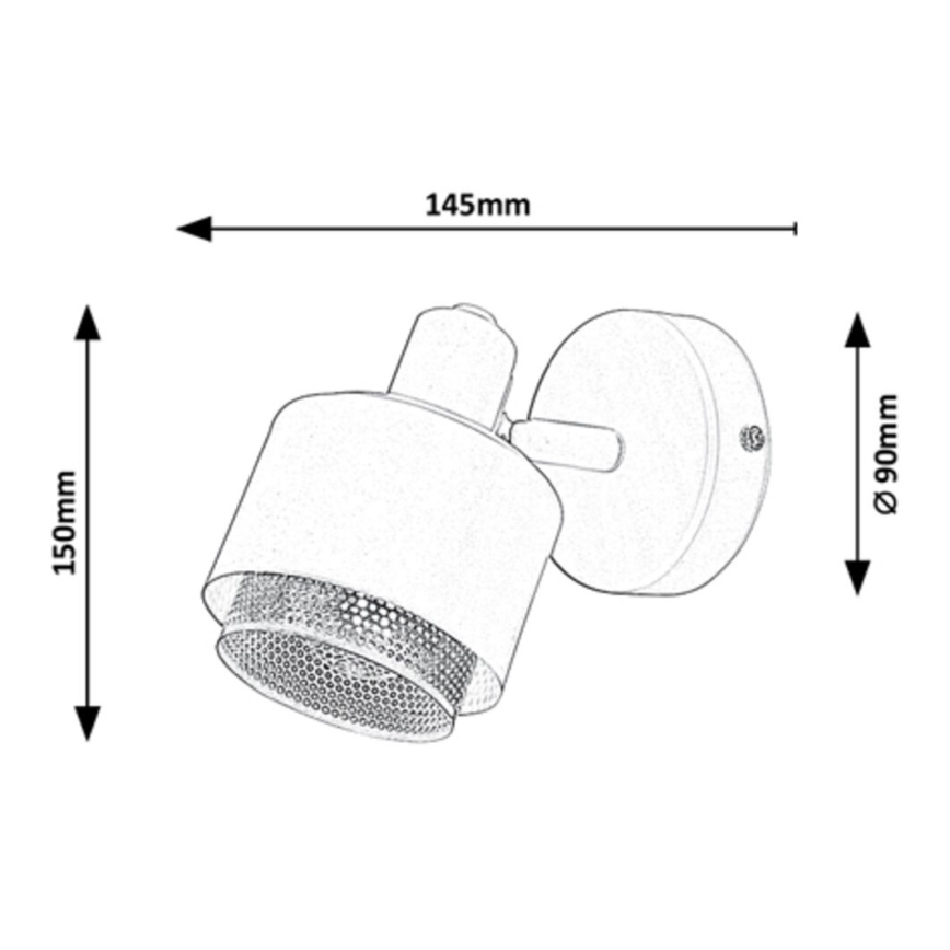Rabalux - Lámpara de pared 1xE14/40W/230V