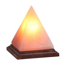 Rabalux - Lámpara de sal (Himalaya) 1xE14/15W/230V acacia 2,8 kg