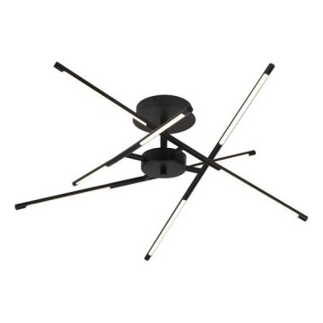 Rabalux - Lámpara de techo LED LED/40W/230V 3000K negro