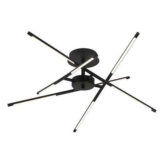 Rabalux - Lámpara de techo LED LED/40W/230V 3000K negro