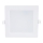 Rabalux - Lámpara empotrable LED LED/6W/230V 12x12 cm blanco