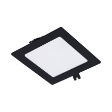Rabalux - Lámpara empotrable LED LED/6W/230V 12x12 cm negro
