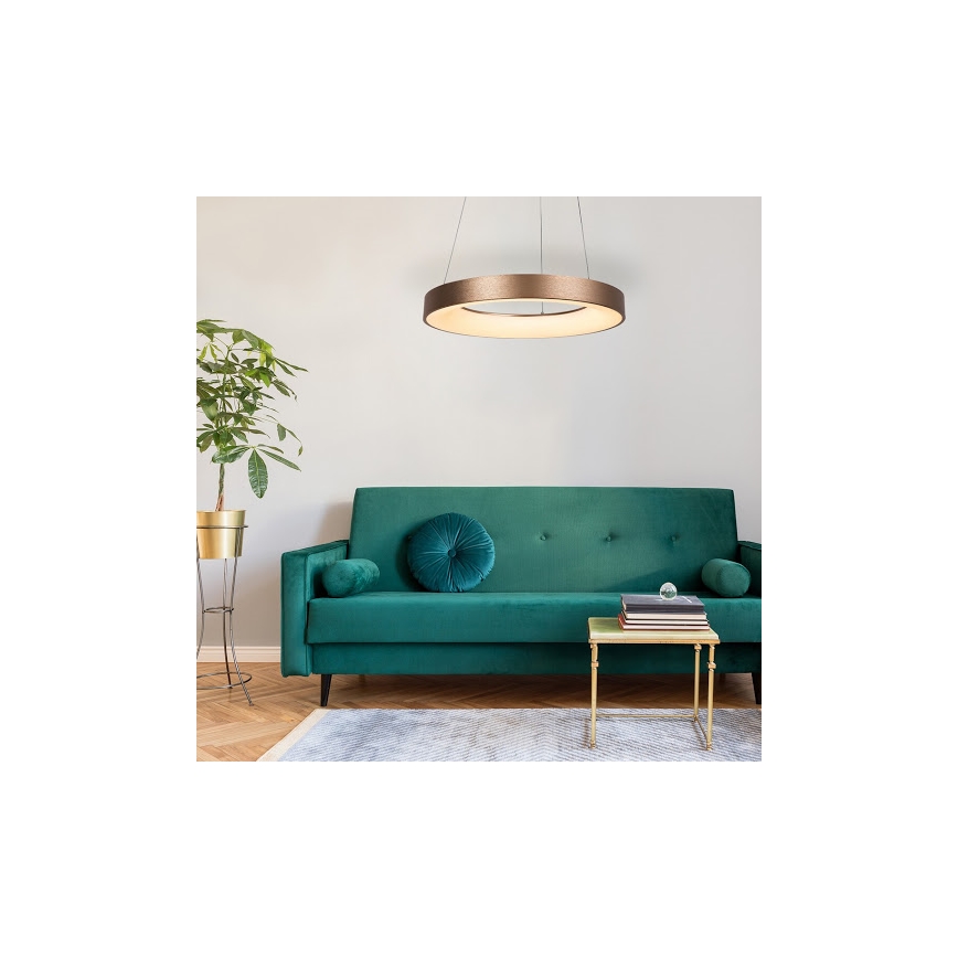 Rabalux - Lámpara LED colgante CARMELLA LED/80W/230V