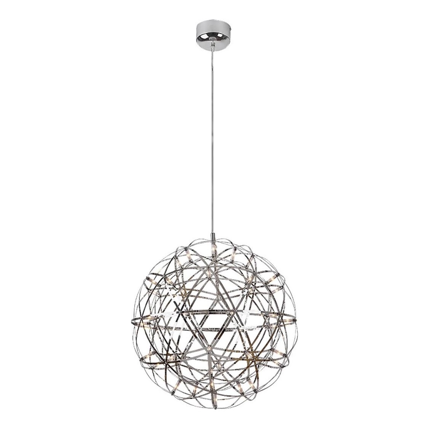 Rabalux - Lámpara LED colgante LED/16W/230V 3000K cromo brillante