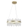 Rabalux - Lámpara LED colgante LED/36W/230V 3000/4000/6000K dorado